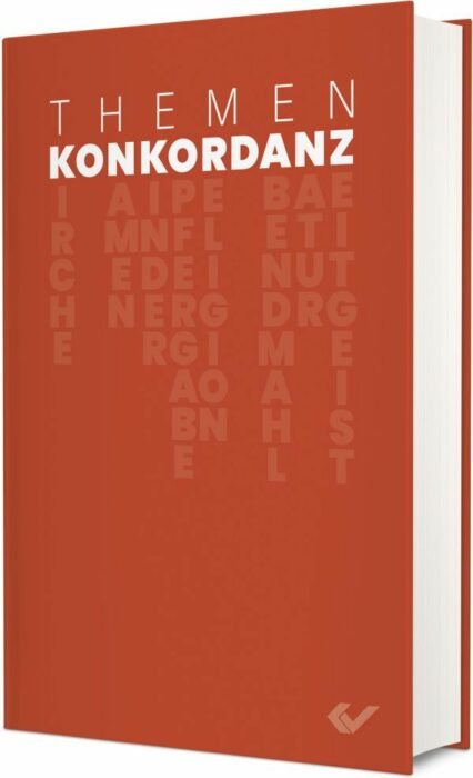 Christliche Bücher - Christliche Bücherstube Cover - Themenkonkordanz