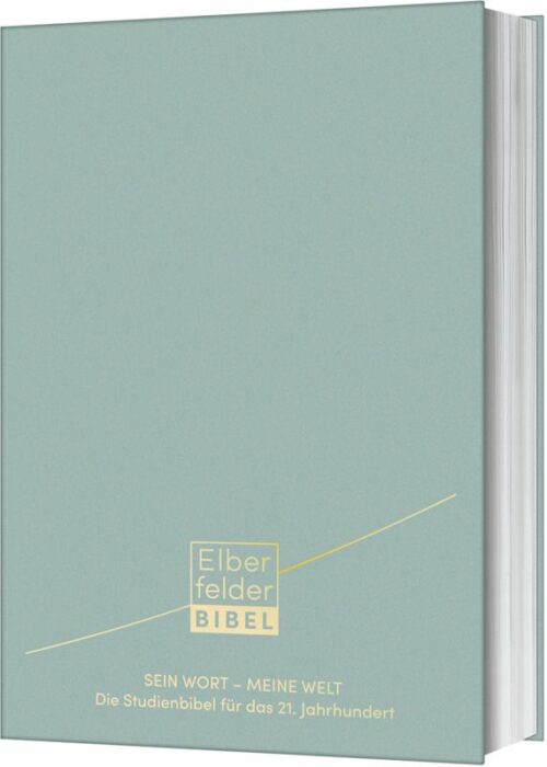 Christliche Bücher - Christliche Bücherstube Cover - Sein Wort - meine Welt. Lederausgabe (Elberfelder Studienbibel)